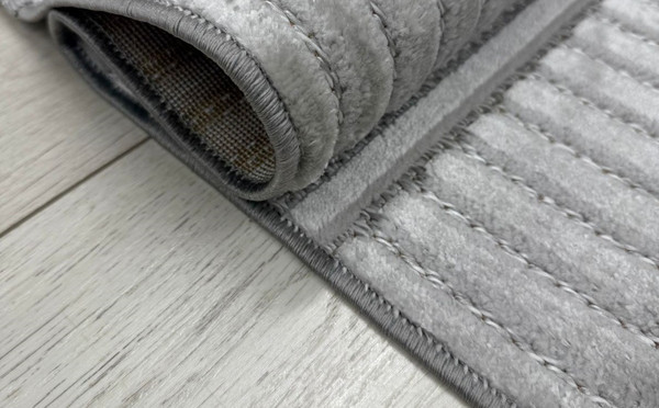 Изображение товара Ковер Radjab Carpet Моника Овал MC 402A / 12606 (2x2.9, L.Grey)