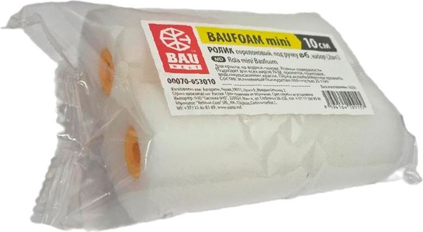 Изображение товара Набор валиков малярных Bauwelt 00070-053010 (2шт)