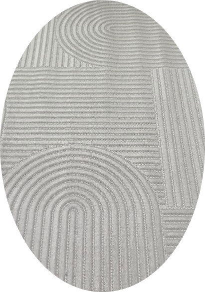 Изображение товара Ковер Radjab Carpet Моника Овал MC 402A / 12607 (2x2.9, Beige)