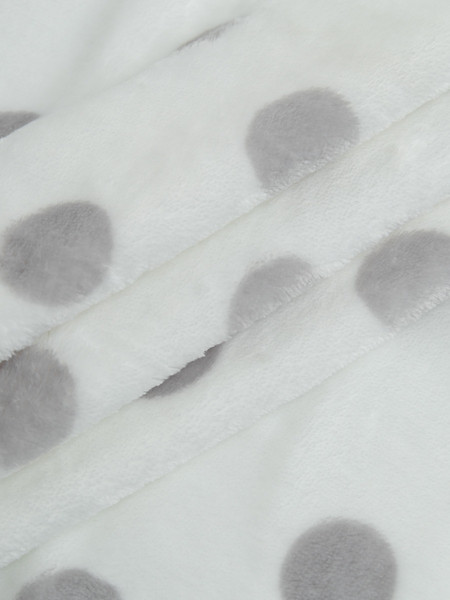 Изображение товара Плед TexRepublic FN 917 W-GY 1114 Горох / 28897 (серый)