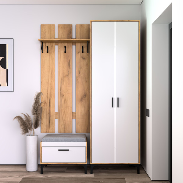 Изображение товара Вешалка для одежды Кастанье Кантри ВК 70 (дуб крафт)