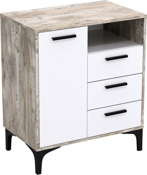 Изображение товара Тумба Кастанье Кантри ТК90.1-3  (белый/дуб юкон)