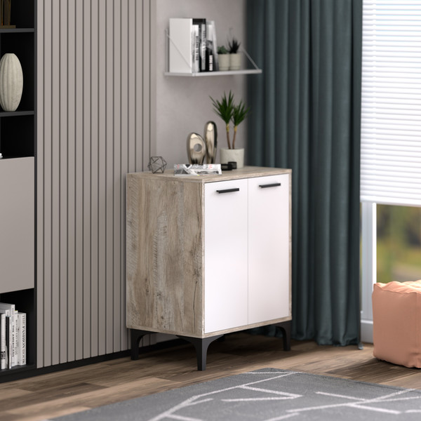 Изображение товара Тумба Кастанье Кантри ТК 90.2 (белый/дуб юкон)