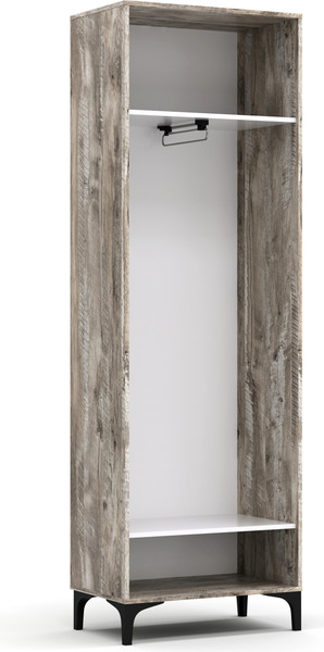 Изображение товара Шкаф Кастанье Кантри ШК 90.2 (белый/дуб юкон)