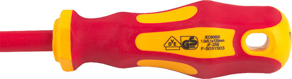 Изображение товара Отвертка General Lighting Шлицевая диэлектрическая SL5.5x125 G-Pro 1000V / 901013