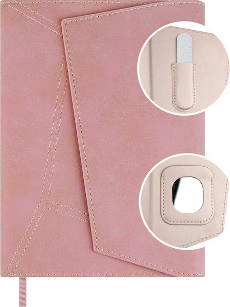 Изображение товара Ежедневник Escalada Спилок Делавэ / 70605 (120л, розовый)