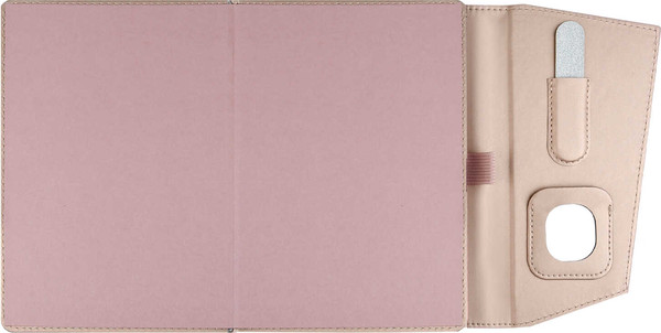 Изображение товара Ежедневник Escalada Спилок Делавэ / 70605 (120л, розовый)