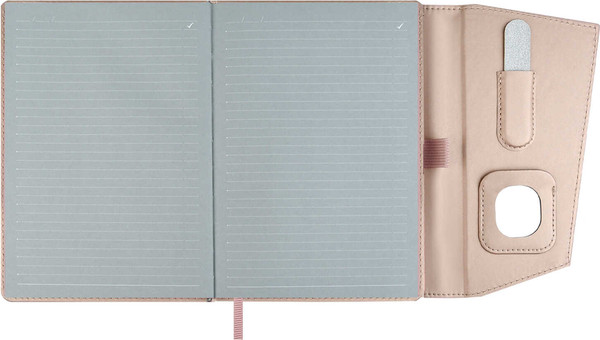 Изображение товара Ежедневник Escalada Спилок Делавэ / 70605 (120л, розовый)