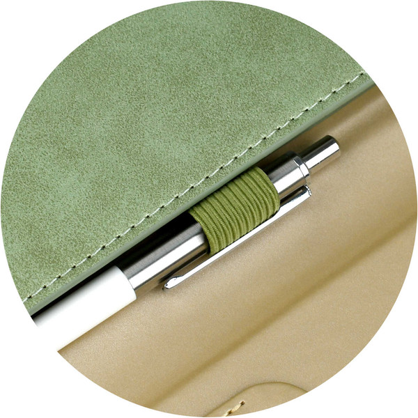 Изображение товара Ежедневник Escalada Спилок / 70606 (120л, зеленый металлик)