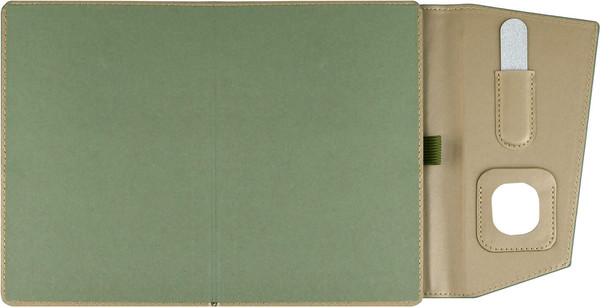Изображение товара Ежедневник Escalada Спилок / 70606 (120л, зеленый металлик)