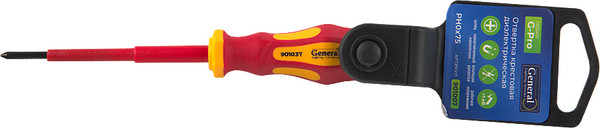 Изображение товара Отвертка General Lighting Крестовая диэлектрическая PH0x75 G-Pro 1000V / 901007