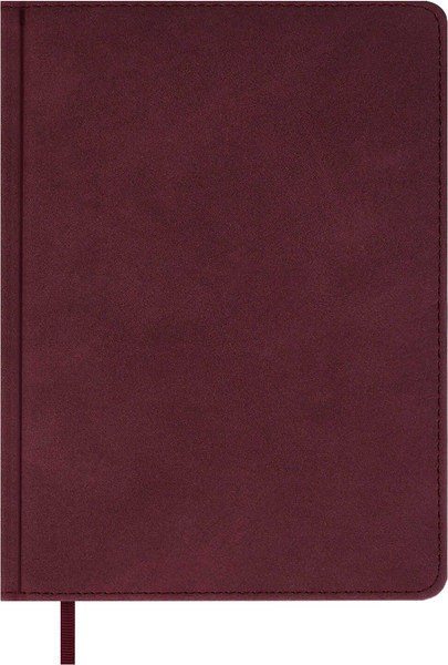 Изображение товара Ежедневник Escalada Нубук / 70591 (160л, бордовый)