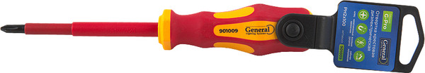 Изображение товара Отвертка General Lighting Крестовая диэлектрическая PH2x100 G-Pro 1000V / 901009