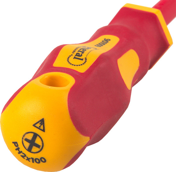 Изображение товара Отвертка General Lighting Крестовая диэлектрическая PH2x100 G-Pro 1000V / 901009