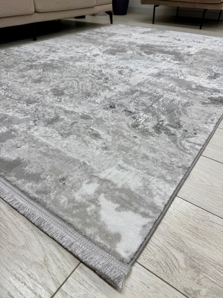 Изображение товара Коврик Radjab Carpet Беллуччи Прямоугольник NP 292 / 12712 (0.8x1.5, Grey)