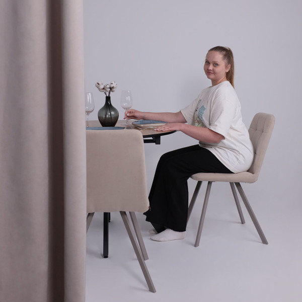 Изображение товара Стул Мамадома Rommy b03 (капучино)