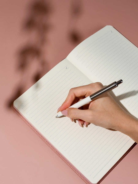 Изображение товара Ежедневник Escalada Буйвол / 70642 (160л, розовый)