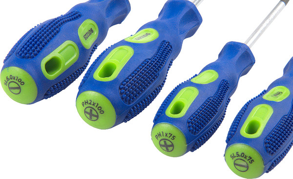 Изображение товара Набор отверток General Lighting 2хSL 2хPH / 901206 (4шт)