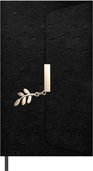 Изображение товара Ежедневник Escalada Страус / 70668 (160л, черный)