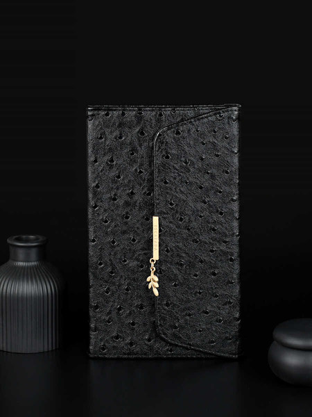 Изображение товара Ежедневник Escalada Страус / 70668 (160л, черный)