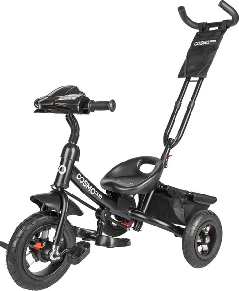 Изображение товара Трехколесный велосипед с ручкой CosmoRide MX-02ED (черный, с фарой)