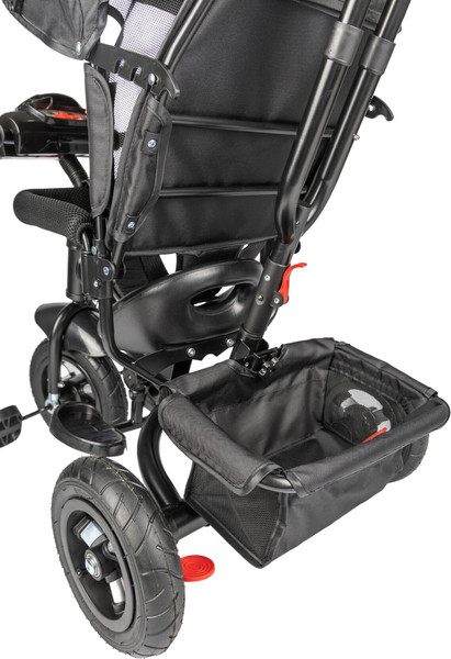 Изображение товара Трехколесный велосипед с ручкой CosmoRide MX-02ED (черный, с фарой)