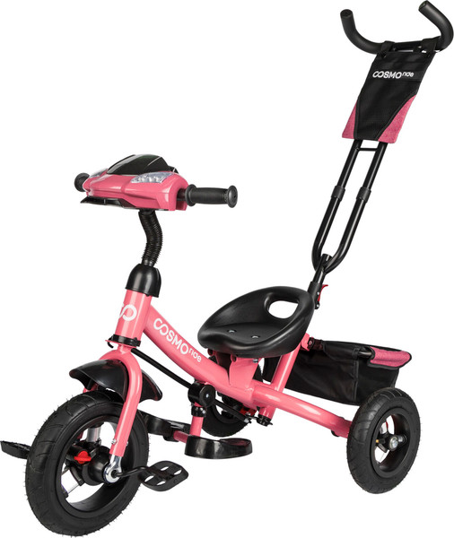 Изображение товара Трехколесный велосипед с ручкой CosmoRide MX-02PK (розовый, с фарой)