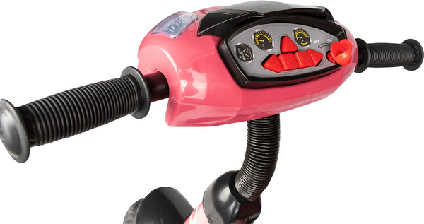 Изображение товара Трехколесный велосипед с ручкой CosmoRide MX-02PK (розовый, с фарой)