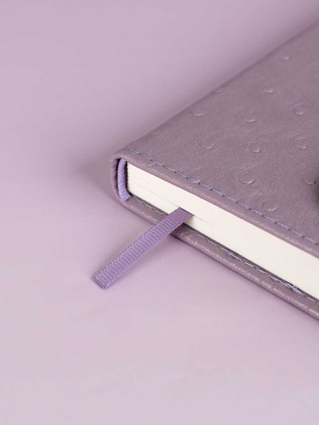 Изображение товара Ежедневник Escalada Страус / 70670 (160л, фиолетовый)