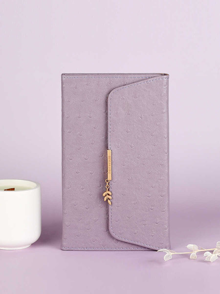 Изображение товара Ежедневник Escalada Страус / 70670 (160л, фиолетовый)