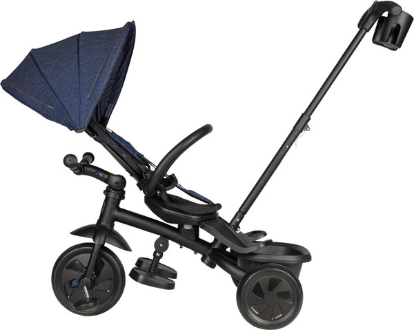 Изображение товара Трехколесный велосипед с ручкой CosmoRide Shuttle MX-04JS (джинс синий)