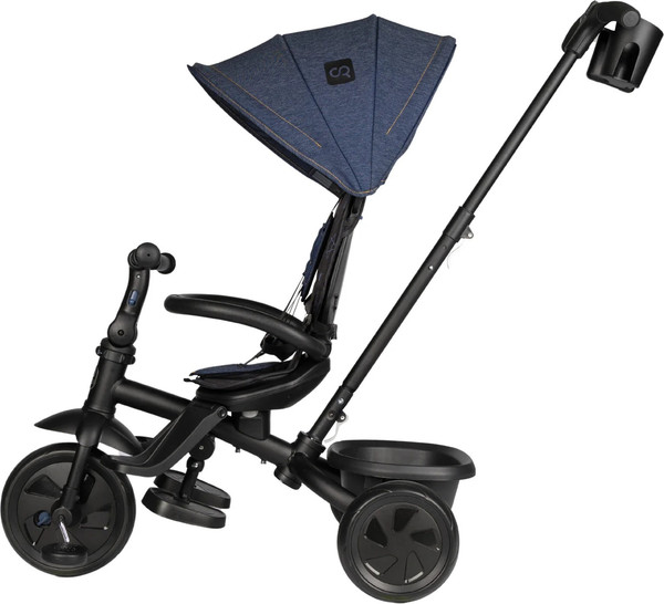 Изображение товара Трехколесный велосипед с ручкой CosmoRide Shuttle MX-04JS (джинс синий)