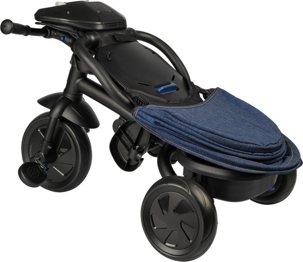 Изображение товара Трехколесный велосипед с ручкой CosmoRide Shuttle MX-04JS (джинс синий)