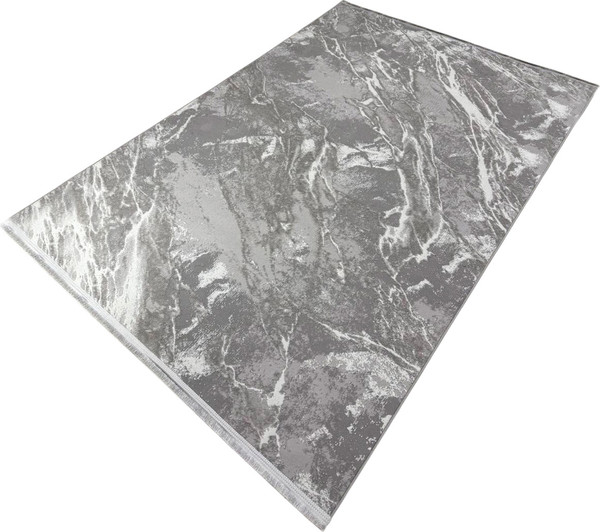 Изображение товара Ковер Radjab Carpet Афина Прямоугольник 9012A / 12846 (1.6x2.3, Grey/Grey )