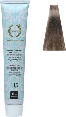 Изображение товара Крем-краска для волос Barex Olioseta Oro del Marocco тон 7.0 (100мл)