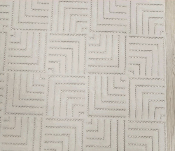 Изображение товара Коврик Radjab Carpet Сканди Сизаль Овал 10658A / 12980 (0.8x1.5, Krem/Krem)