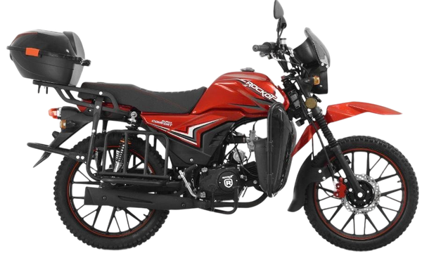 Изображение товара Мопед Rockot Alpha Comfort (белый/красный глянцевый)