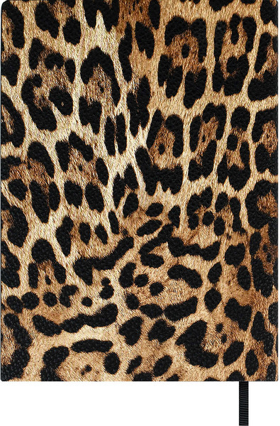 Изображение товара Ежедневник Escalada Леопард / 70688 (160л, светло-коричневый)