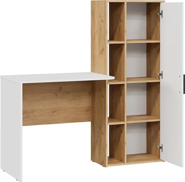 Изображение товара Письменный стол ТриЯ Бейли (дуб крафт золотой/белый ясень)