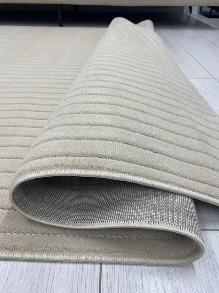 Изображение товара Ковер Radjab Carpet Сканди Сизаль Овал 10936B / 13019 (1.4x2, Beige C/Beige C)