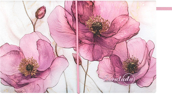 Изображение товара Еженедельник Escalada Розовые маки 2026 / 70389 (64л)