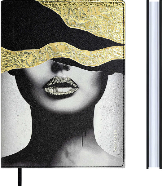 Изображение товара Записная книжка Escalada Красотка в золоте / 70710 (120л)