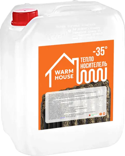 Изображение товара Теплоноситель для систем отопления Warm House -35°С (10кг)