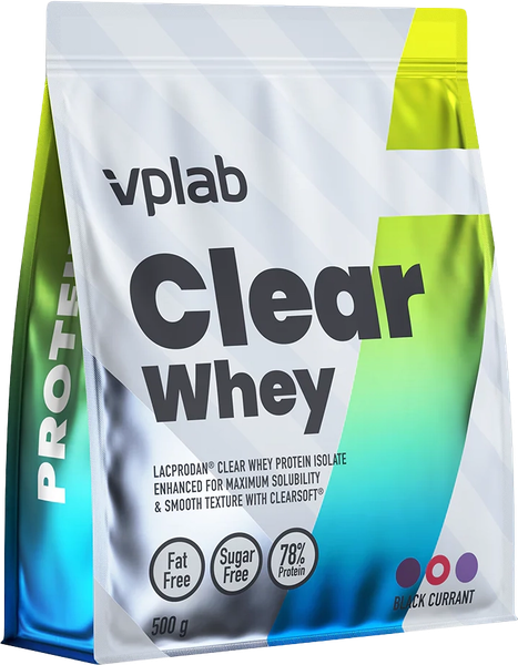 Изображение товара Протеин Vplab Clear Whey (500г, черная смородина)