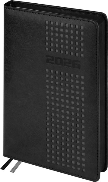 Изображение товара Ежедневник Escalada Шевро 2026 / 70214 (176л, черный)