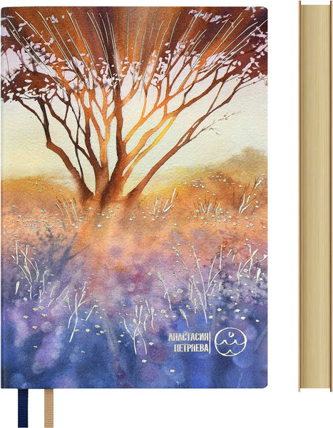 Изображение товара Ежедневник Escalada Свет сквозь ветви / 70658 (160л)