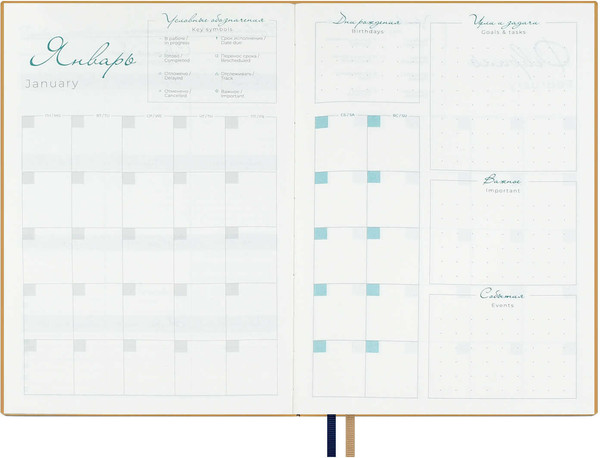 Изображение товара Ежедневник Escalada Свет сквозь ветви / 70658 (160л)