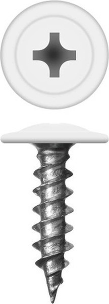 Изображение товара Саморез Admiral МЦП 4.2x25мм RAL 9003 белый (500шт, шоубокс)