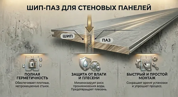Изображение товара Панель из кварц-винила Альта-профиль Закат 600x300x2.4мм (4.32м2)
