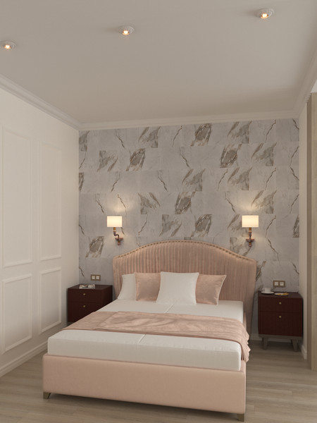 Изображение товара Панель из кварц-винила Альта-профиль Сангай 600x300x2.4мм (4.32м2)